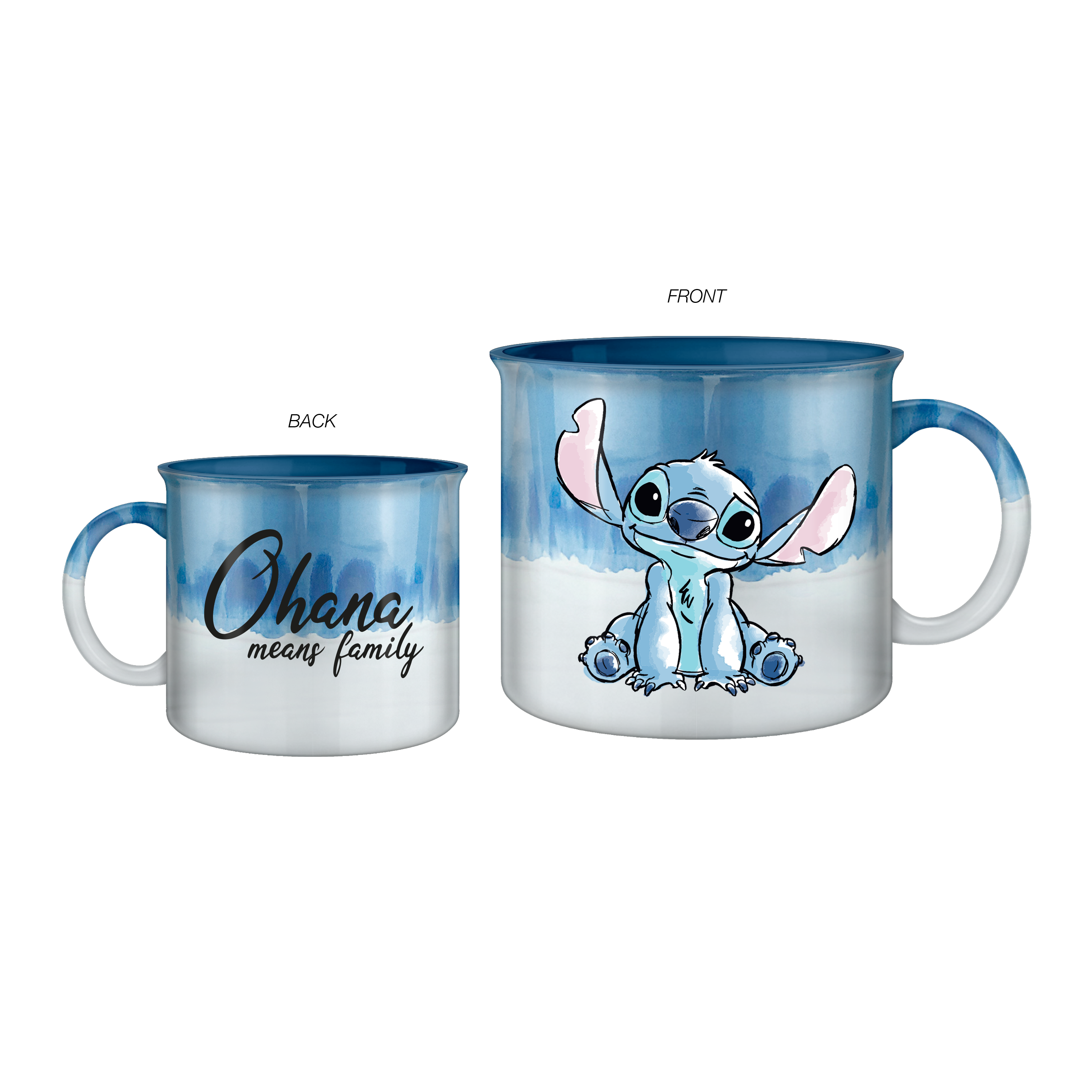 Lilo and Stitch Ceramic Camper Mug