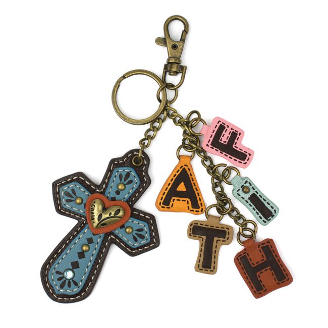 Cross & Faith Charming Metal Keychain