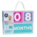 Sticky Bellies Brag Blocks- Baby Age Milestone Blocks for Photos