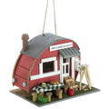 Zingz & Thingz - Red Trailer Birdhouse