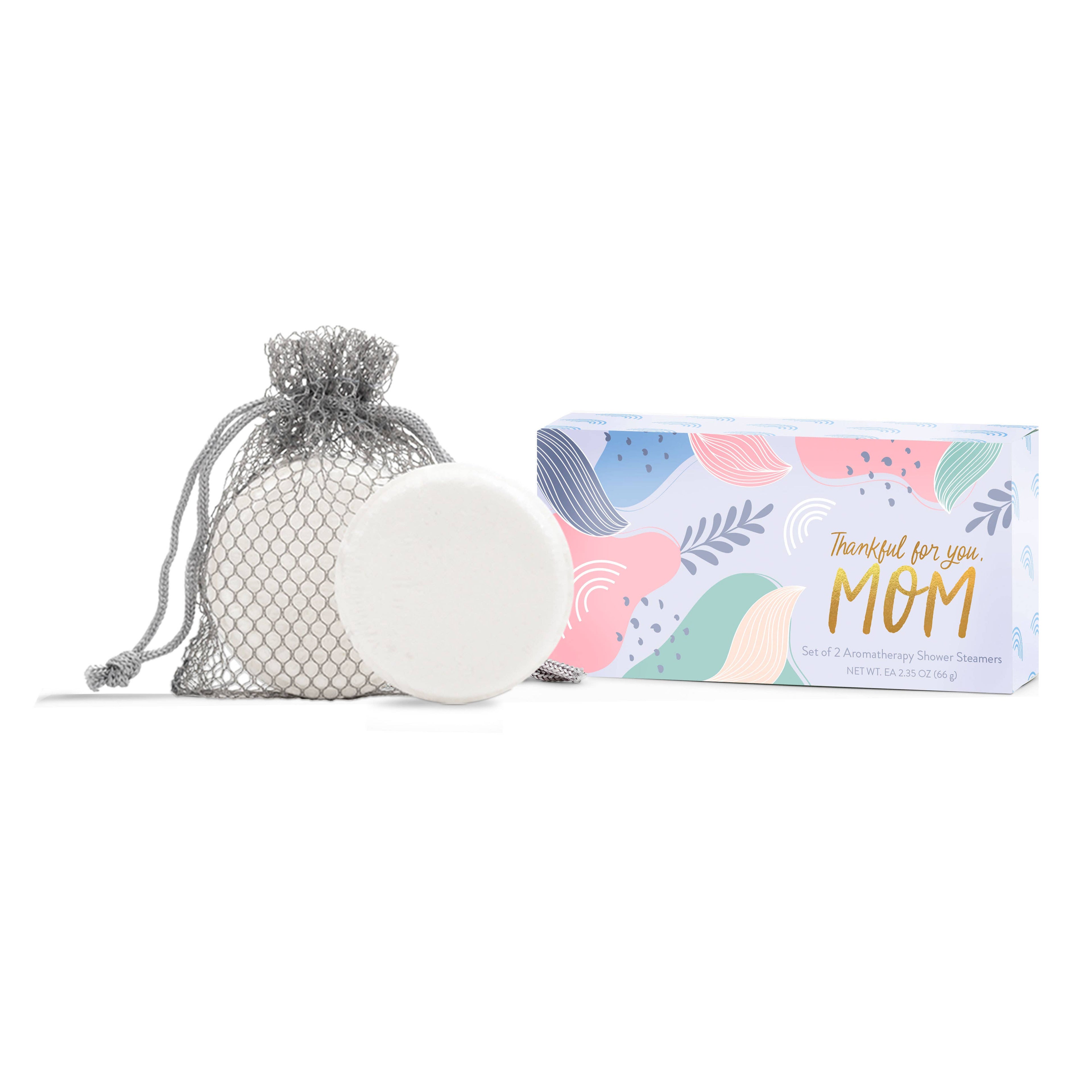 Thankful For You Mom Shower Steamer Gift Set