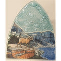 Big Horn Sheep Glass Nightlight