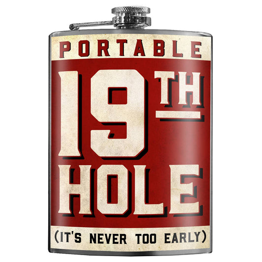 19th Hole Golfer's Flask