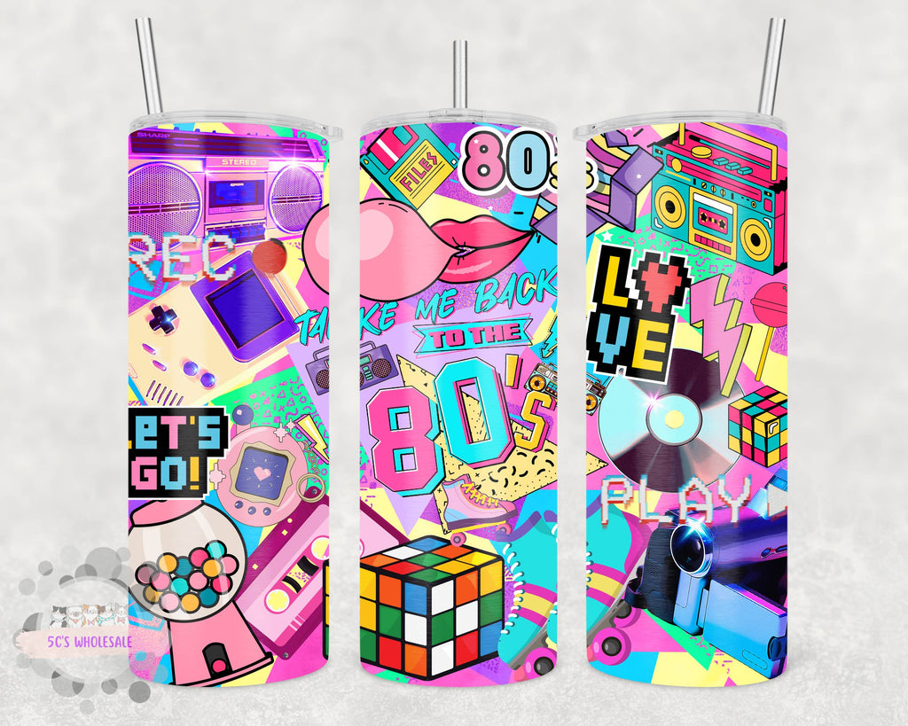 Take Me Back To The 80's Tumbler