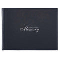 In Loving Memory Navy Medium Guest Book