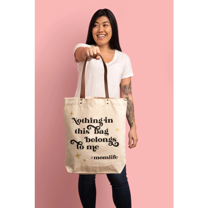 Hashtag Mom Life Tote Bag