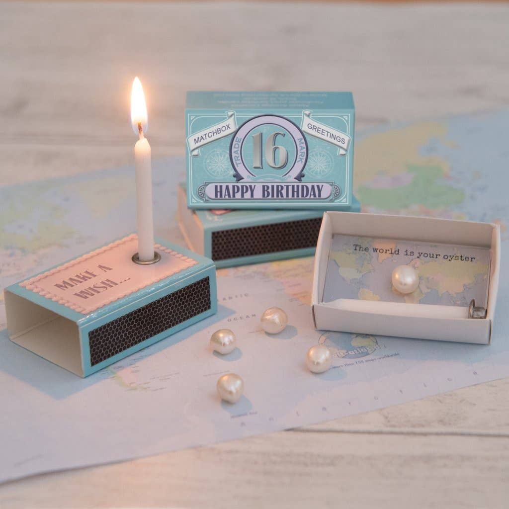 Happy 16th Birthday In A Matchbox