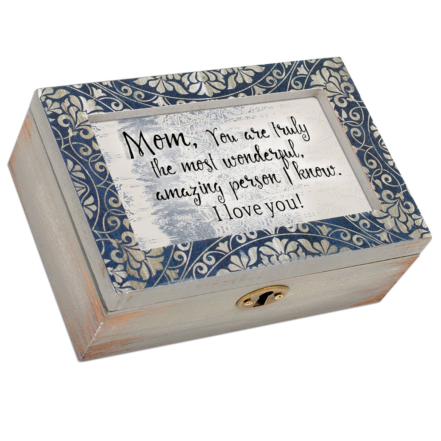 Mom, You Are Truly... Blue Music Box