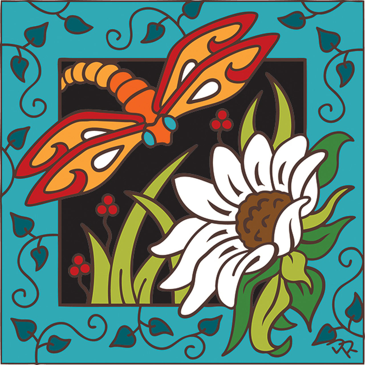Dragonfly Tile