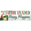 Don't Be A Cotton Headed Ninny Muggins - Magnet Message Bar