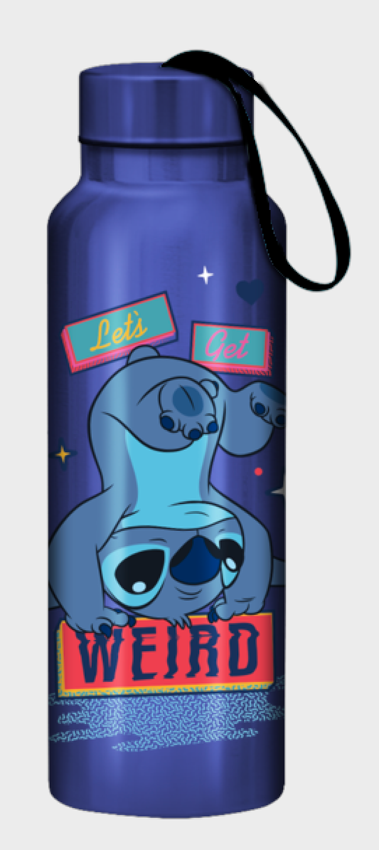 Lilo & Stitch Stainless Steel Water Bottle w/ Strap