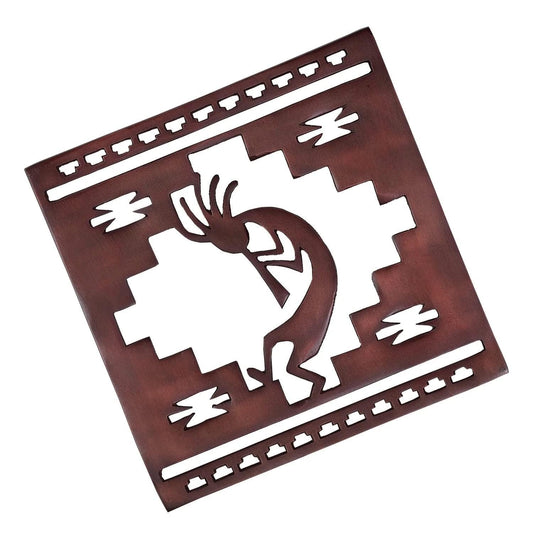 Kokopelli Aluminum Trivet