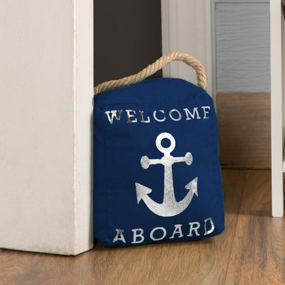 Welcome Aboard Door Stopper