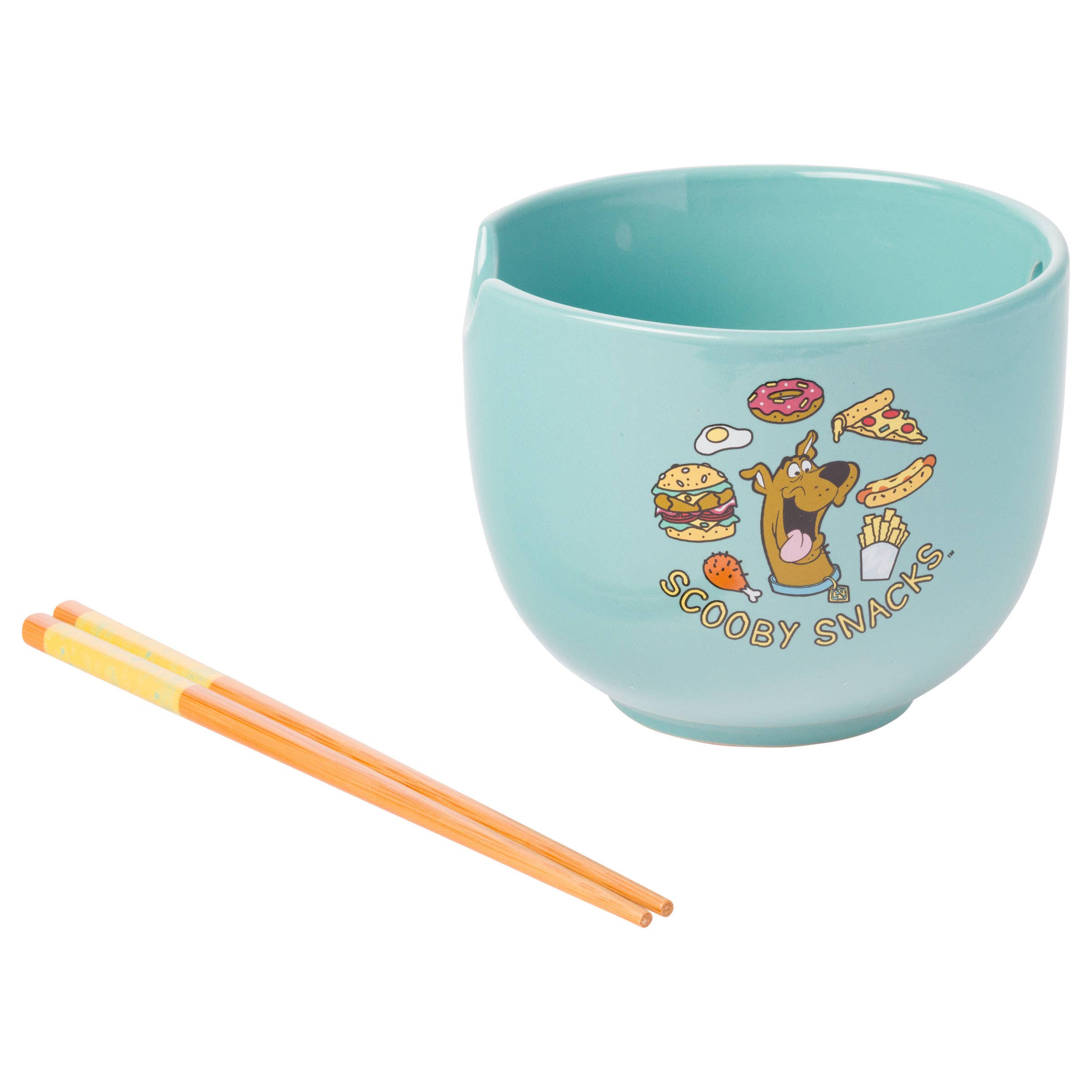 Scooby Doo Scooby Snacks Ramen Bowl with Chopsticks