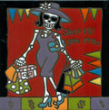 Day of the Dead Shop till you Drop Tile