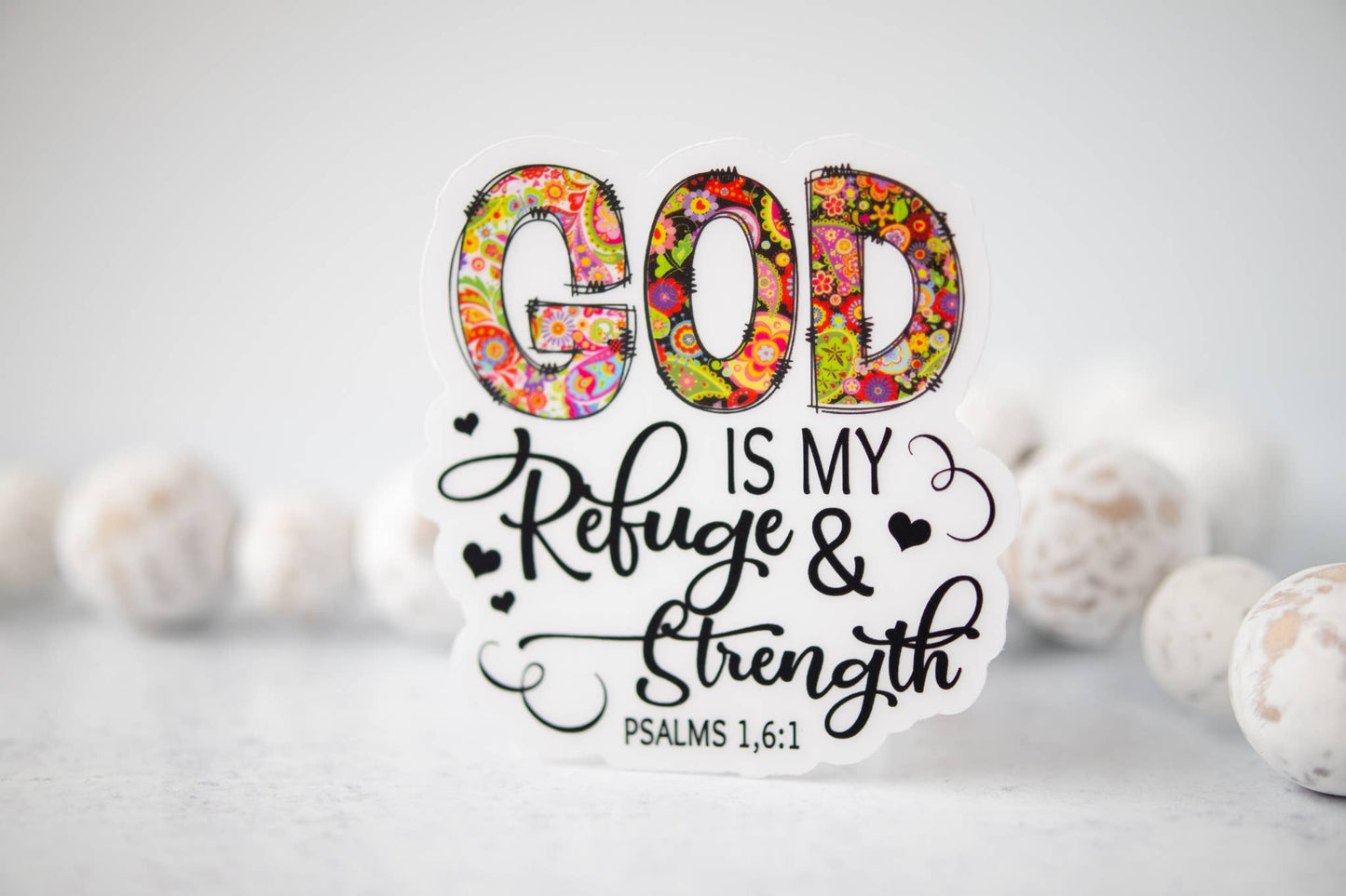 God Is MY Refuge..Sticker