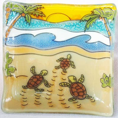 Hatching Turtles Dish
