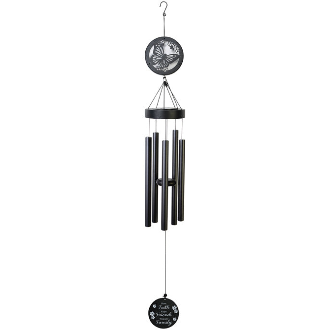 Faith Friends Family 45" Solar Chime Carson