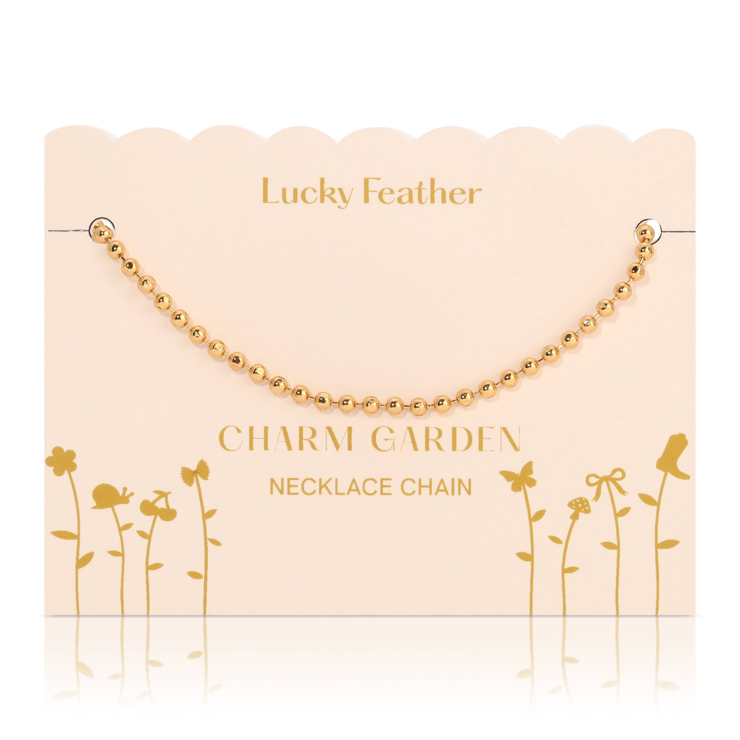 Charm Garden Gold Necklace Chain