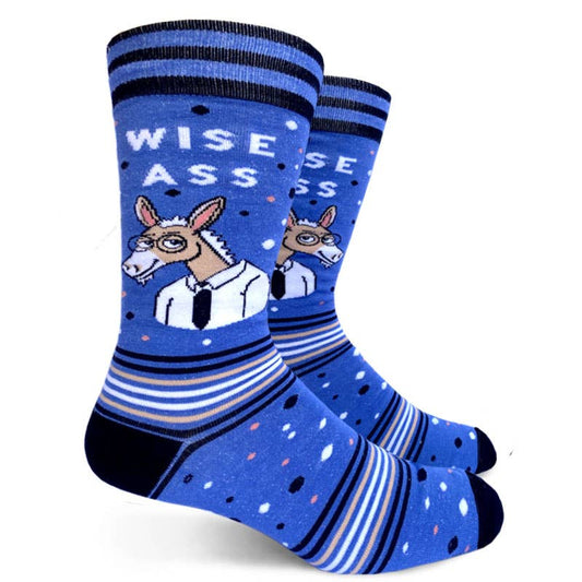Wise Ass Men’s Crew Socks