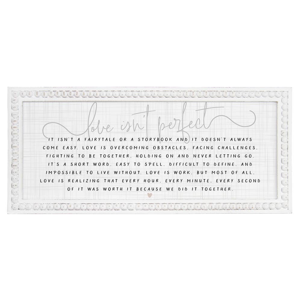 Love Isn't Perfect..Sign