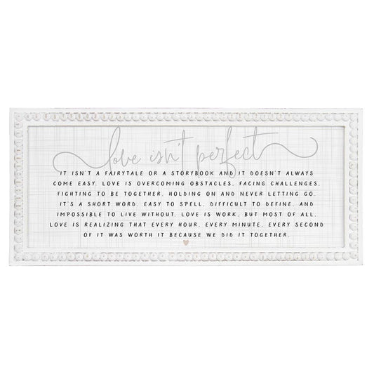 Love Isn't Perfect..Sign