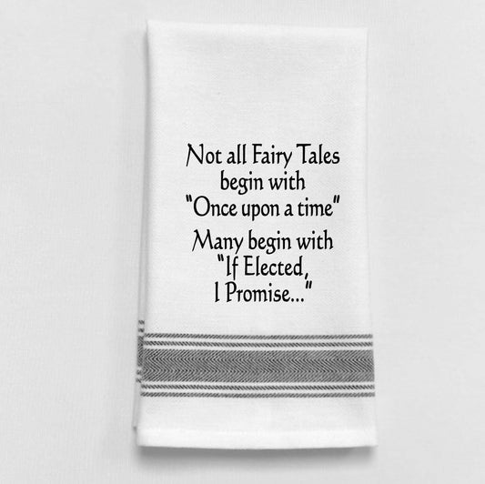 Not all fairy tales begin with...towel