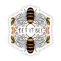 Let it Bee Sticker