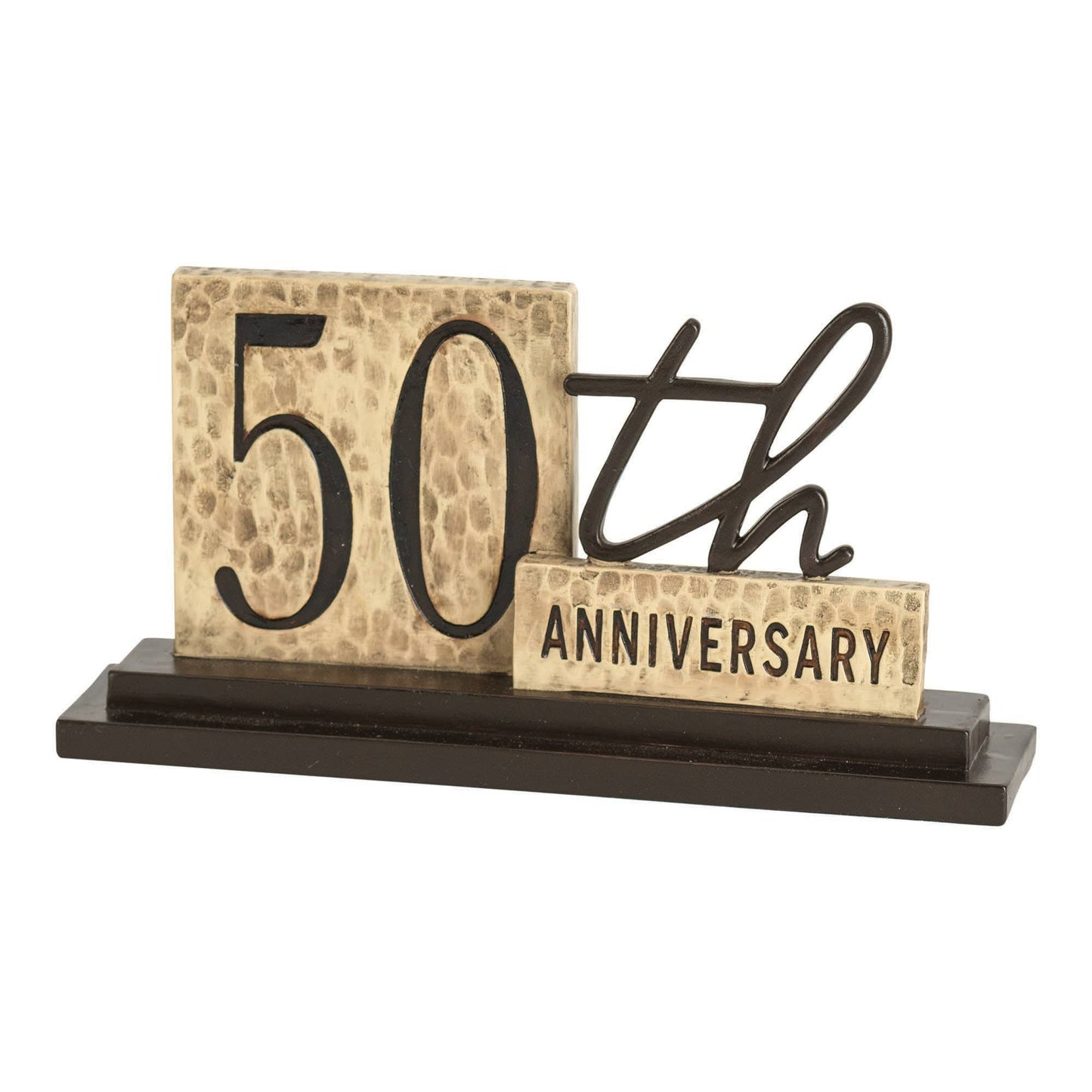 50th Anniversary Word Plaque