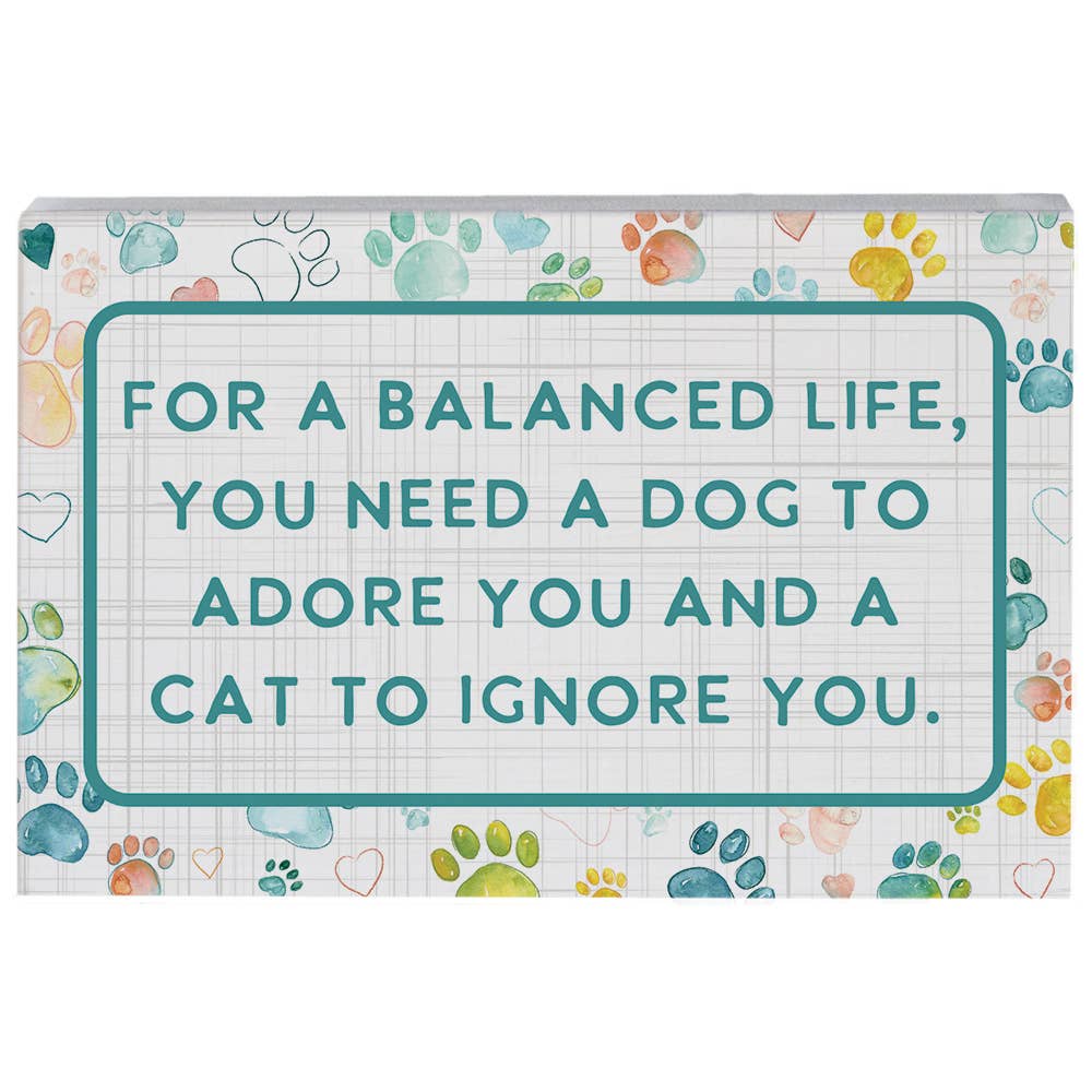 For a Balanced Life..Sign