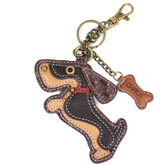 Wiener Dog Key Fob