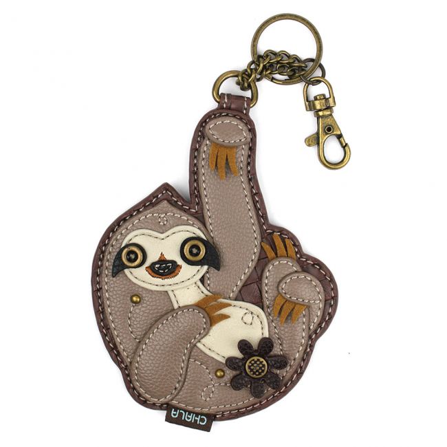 Sloth Key Fob/Coin Purse