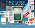 Whistle Creek Survival Kit in a Sardine Can