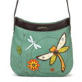 Dragonfly Crescent Crossbody
