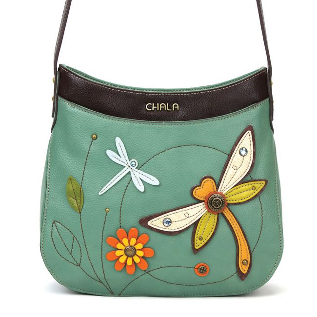 Dragonfly Crescent Crossbody