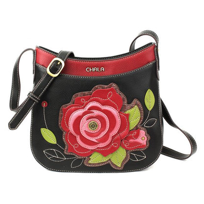 Rose Crescent Crossbody