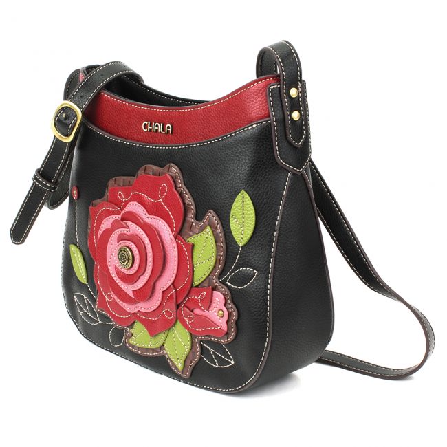 Rose Crescent Crossbody