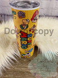 Super Mario Sublimated Tumbler