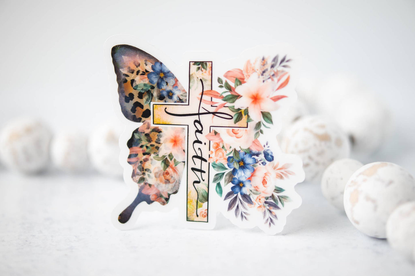 Butterfly Faith Sticker