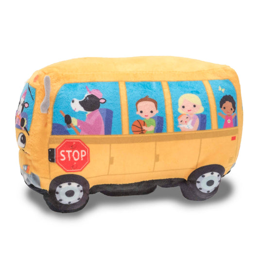 Wheelie School Bus Plush