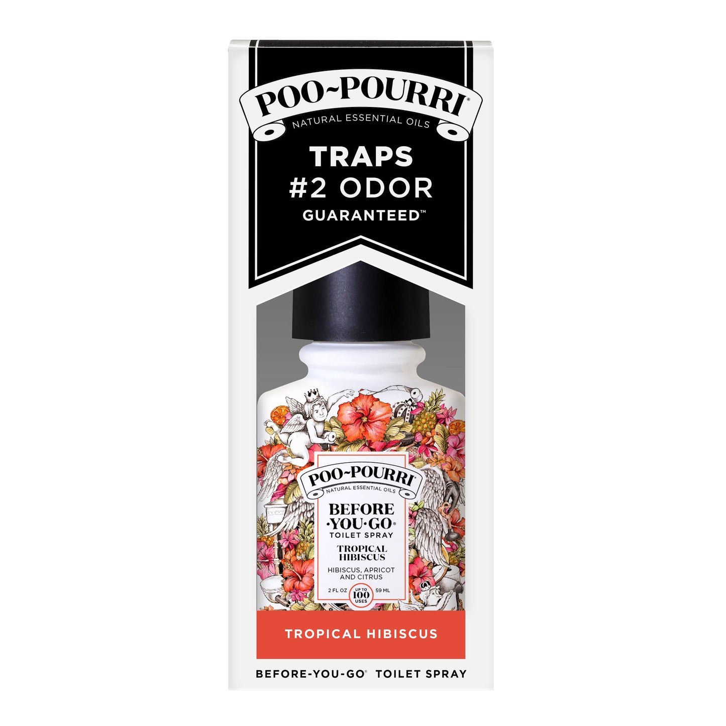 Tropical Hibiscus Poo-pourri Toilet Spray