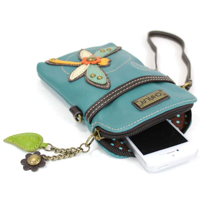 Dragonfly Cellphone Crossbody