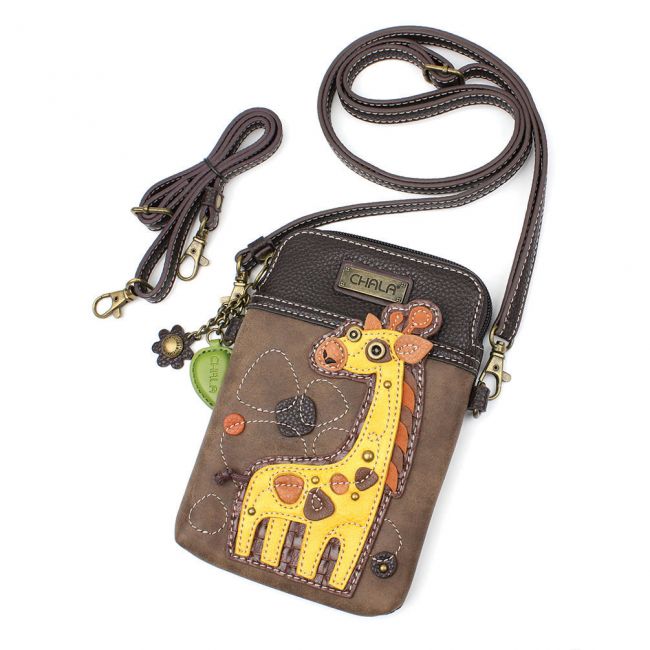 Giraffe Cellphone Crossbody