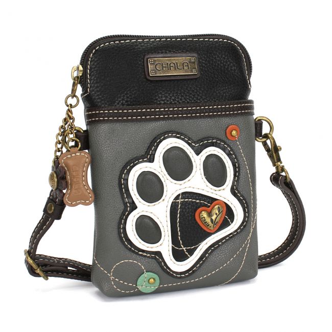 Paw Print Cellphone Crossbody