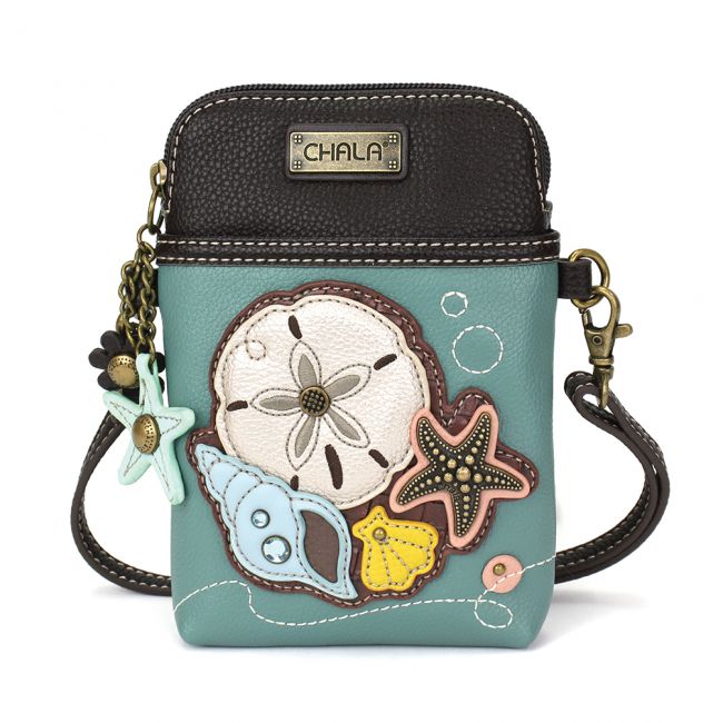 Sand Dollar Cellphone Crossbody