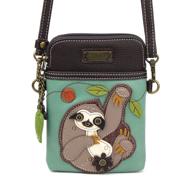 Sloth Cellphone Crossbody