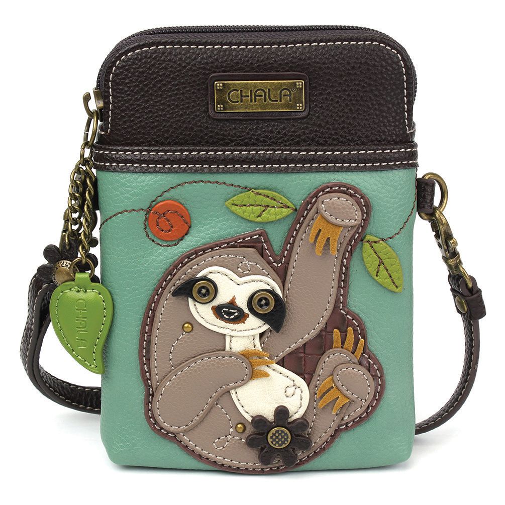 Sloth Cellphone Crossbody