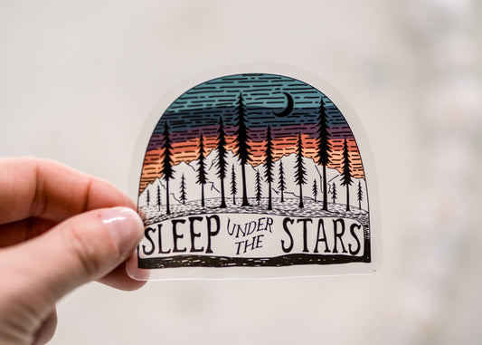 Sleep Under The Stars Sticker