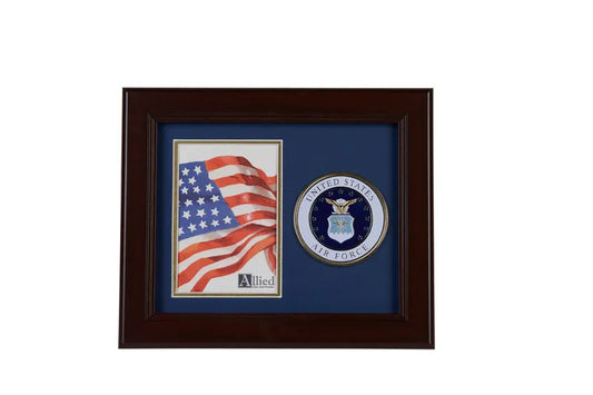 U.S. Air Force Medallion 4-Inch by 6-Inch Portrait Picture Frame