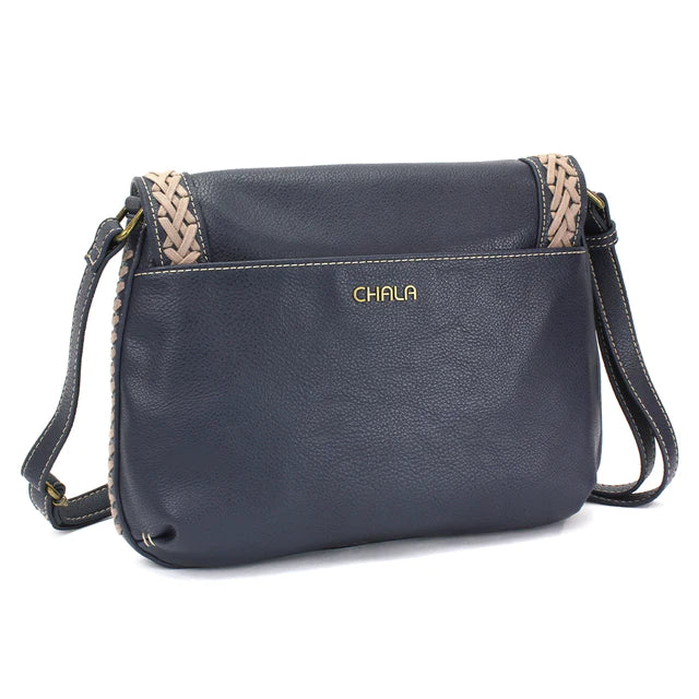 Braided Boho Crossbody w/Paw Print Charm